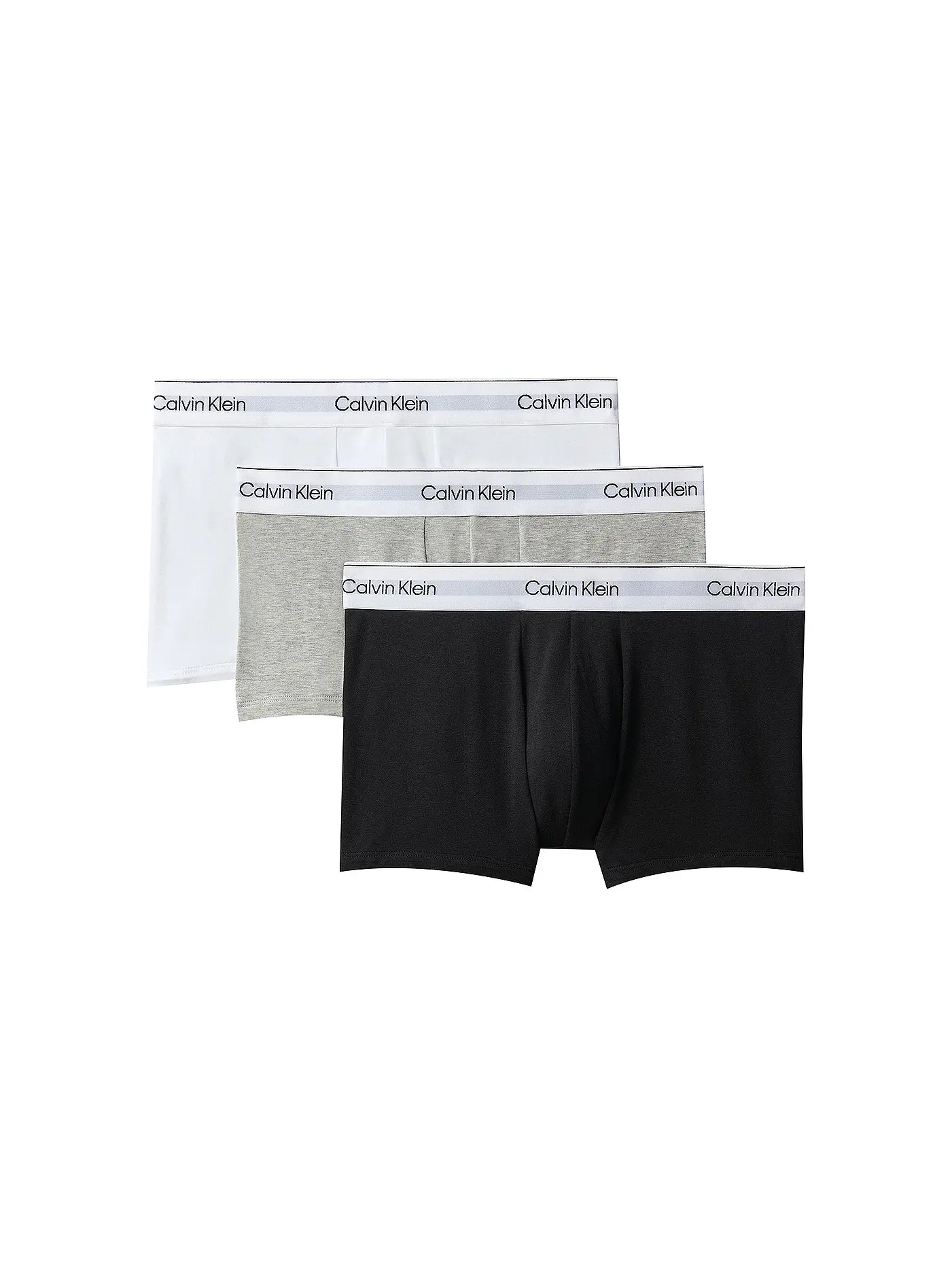 CALVIN KLEIN | Pants 3er Pkg. white | schwarz